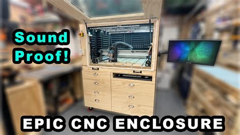 cnc enclosure manufacturer|cnc enclosure sound proof.